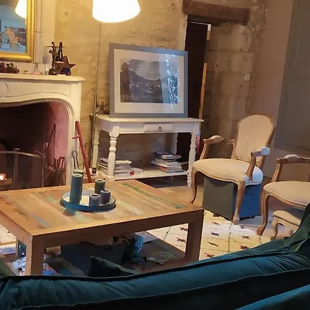 Maison De Famille 8 Personnes, Grandes Pieces De Vie, Cheminee Et Piscine Σπίτι διακοπών *